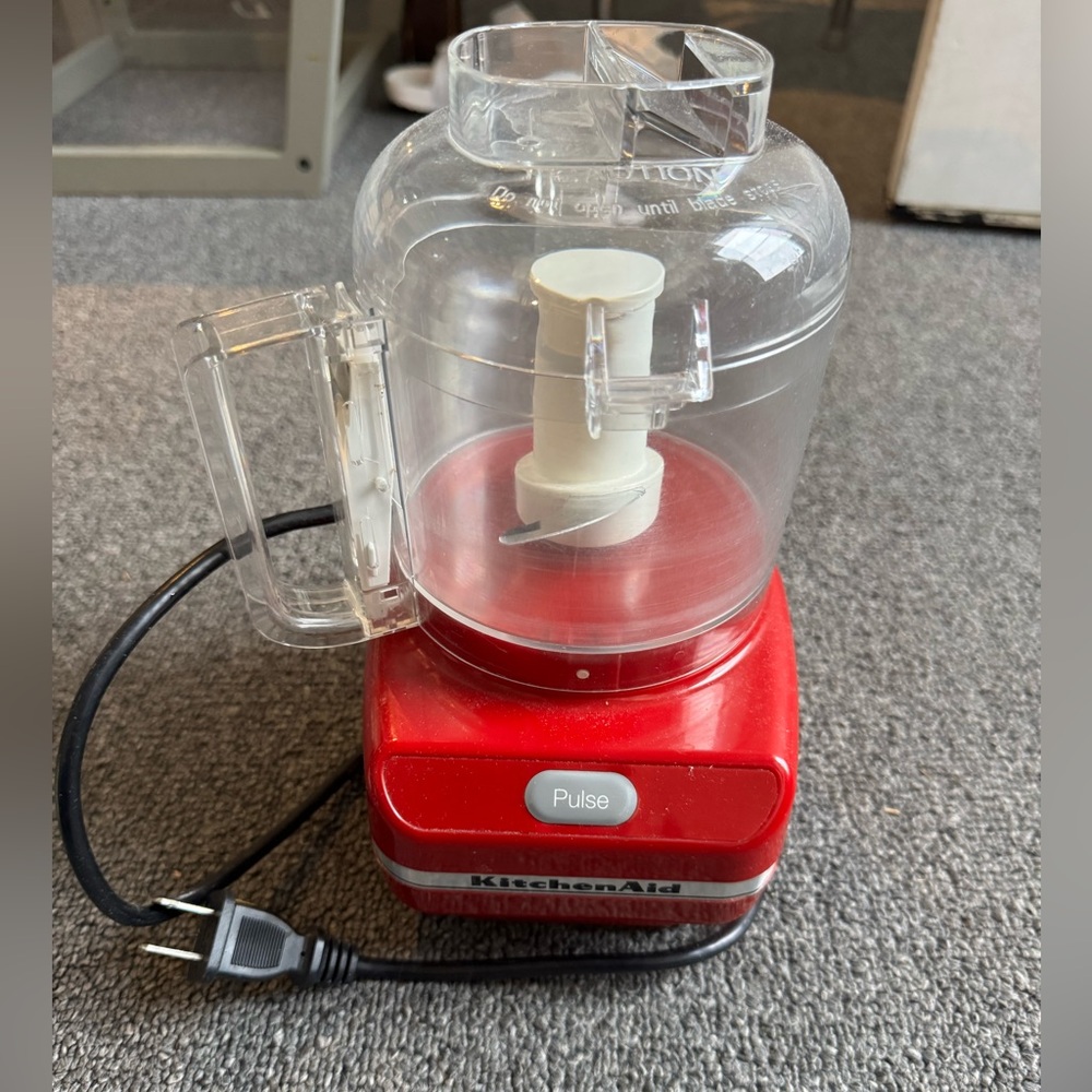 KitchenAid Scarlet Food Processor